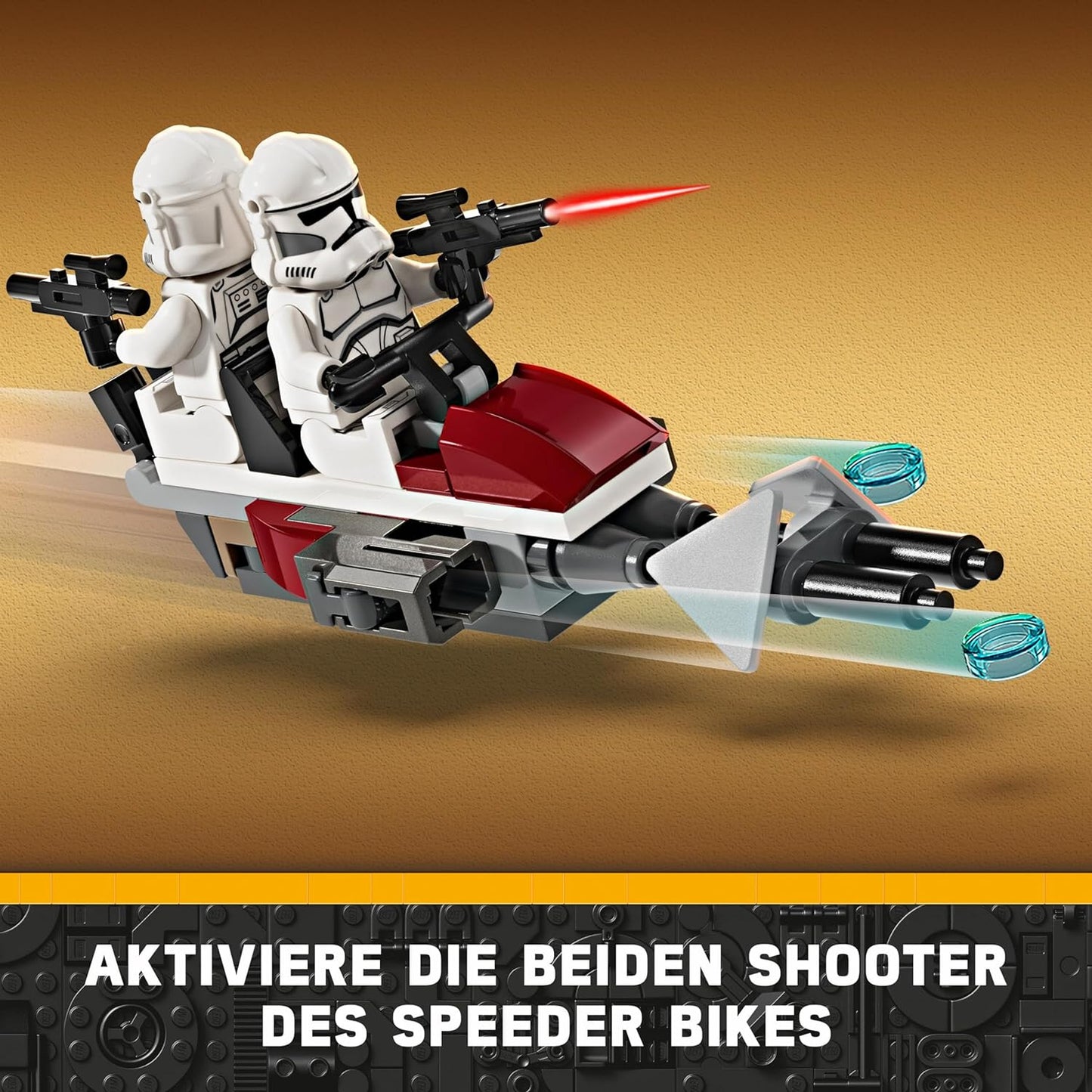 LEGO 75372 Star Wars Clone Trooper & Battle Droid Battle Pack, Spielzeug