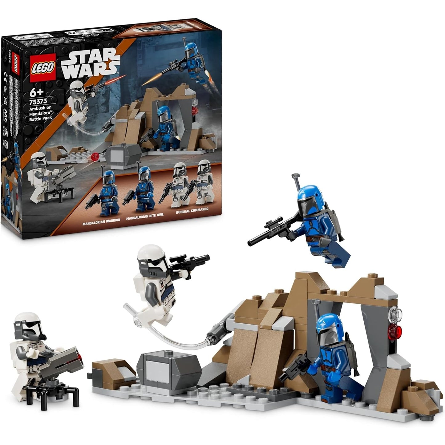 LEGO 75373 Star Wars: The Mandalorian Hinterhalt auf Mandalore Battle Pack