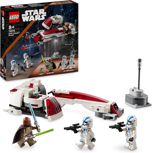 LEGO 75378 Star Wars Flucht mit dem BARC Speeder, The Mandalorian Set