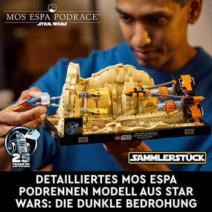 LEGO 75380 Star Wars Podrennen in Mos Espa – Diorama, Die dunkle Bedrohung