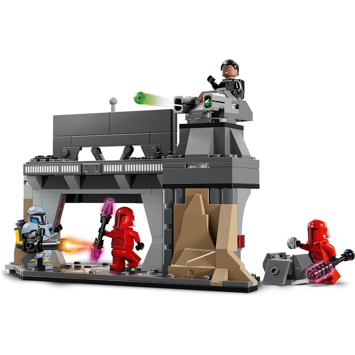 LEGO 75386 Star Wars: The Mandalorian Duell zwischen Paz Vizsla and Moff Gideon