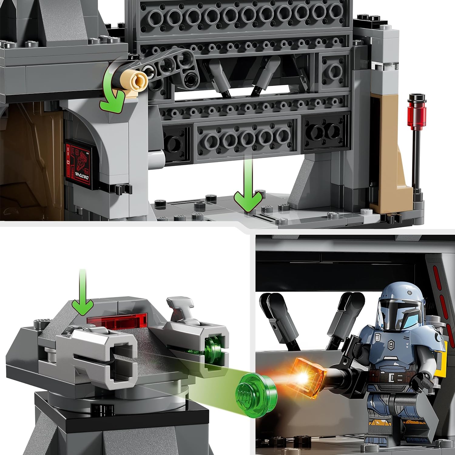 LEGO 75386 Star Wars: The Mandalorian Duell zwischen Paz Vizsla and Moff Gideon