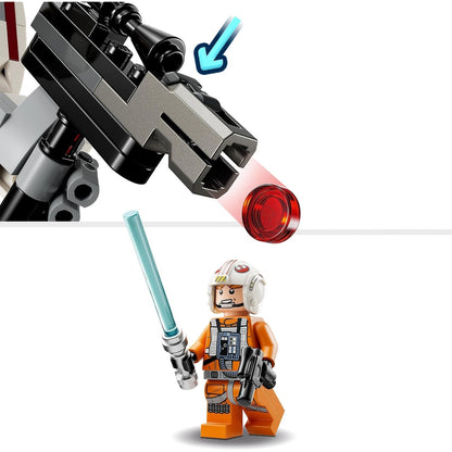 LEGO 75390 Star Wars Luke Skywalkers X-Wing Mech, Bauspielzeug Steinen zum Sammeln