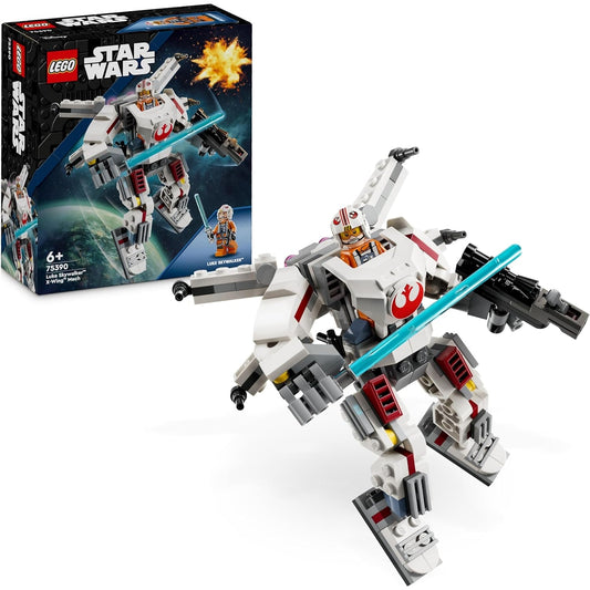 LEGO 75390 Star Wars Luke Skywalkers X-Wing Mech, Bauspielzeug Steinen zum Sammeln