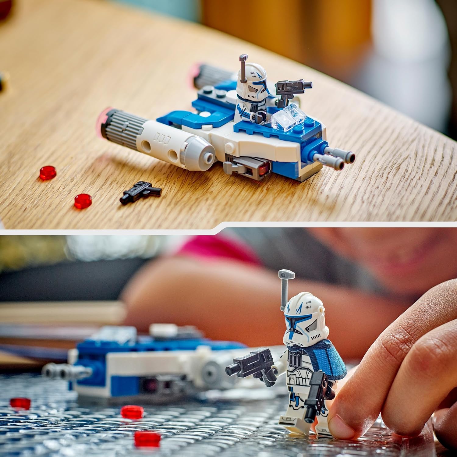 LEGO 75391 Star Wars Captain Rex Y-Wing Microfighter, baubares Spielzeug-Sternenschiff