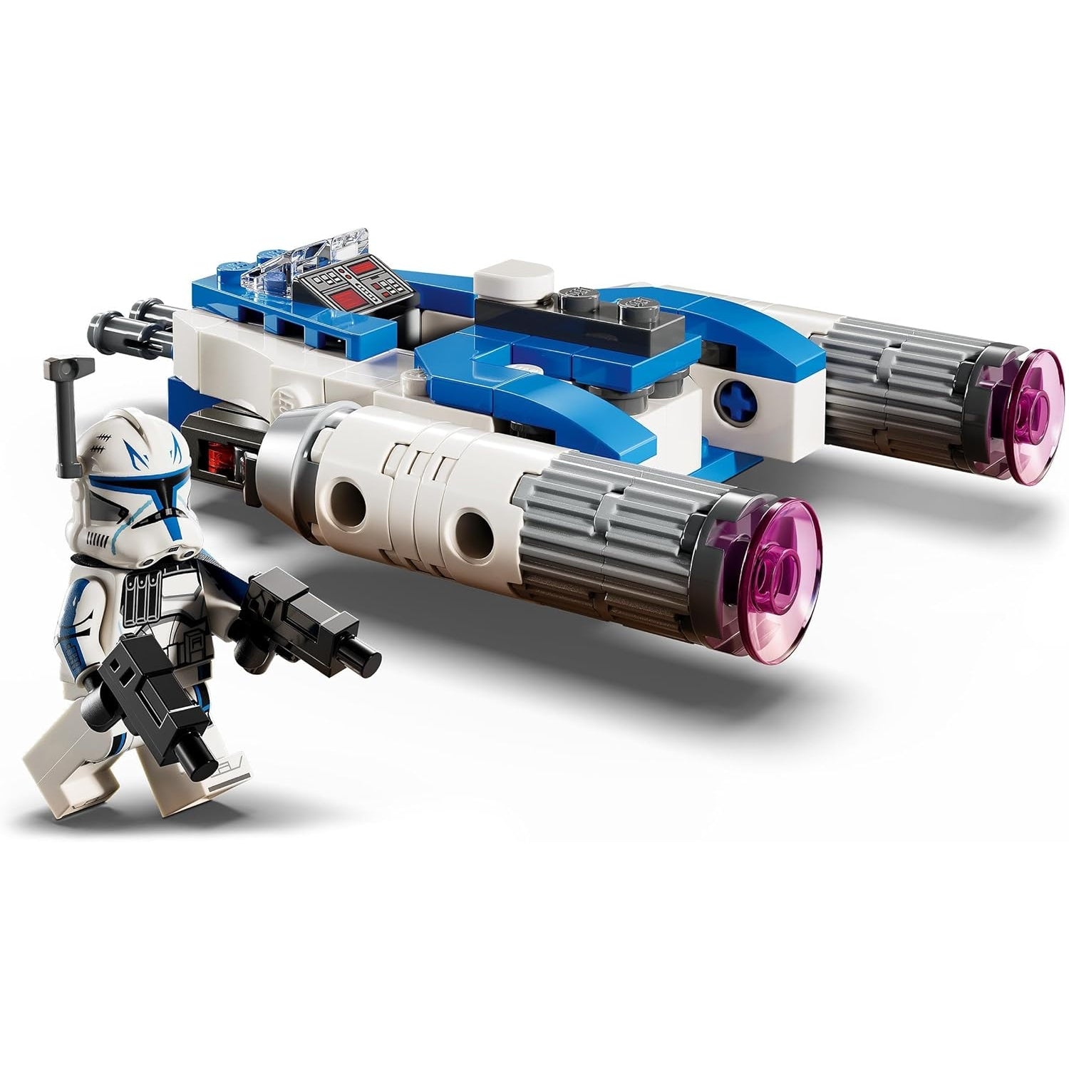 LEGO 75391 Star Wars Captain Rex Y-Wing Microfighter, baubares Spielzeug-Sternenschiff