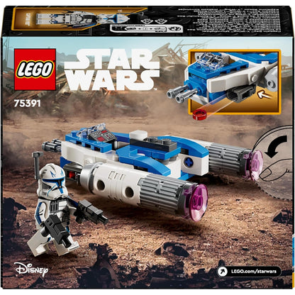 LEGO 75391 Star Wars Captain Rex Y-Wing Microfighter, baubares Spielzeug-Sternenschiff