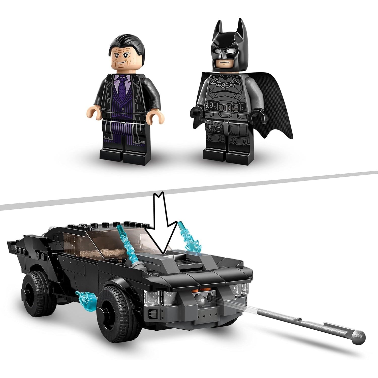 LEGO 76181 DC Batman Batmobile Verfolgung des Pinguins Spielzeugauto Geschenk