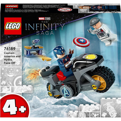 LEGO 76189 Super Heroes Duell zwischen Captain America und Hydra