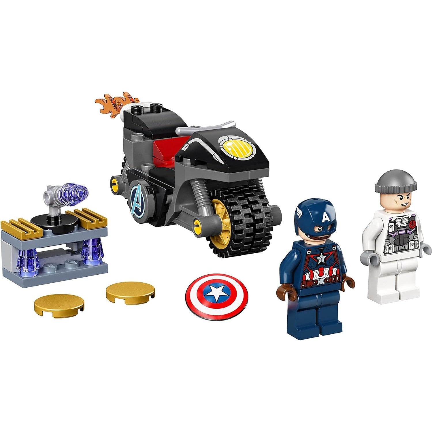 LEGO 76189 Super Heroes Duell zwischen Captain America und Hydra