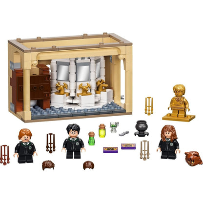 LEGO 76386 Harry Potter Hogwarts: Misslungener Vielsaft-Trank Set zum 20. Jubiläum mit Harry als goldene Minifigur