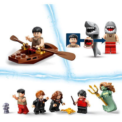 LEGO 76420 Harry Potter Trimagisches Turnier: Der Schwarze See, Feuerkelch Spielzeug für Kinder