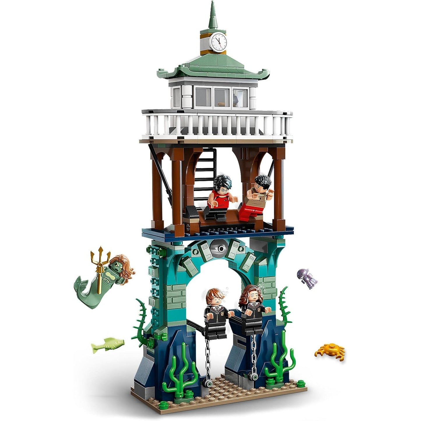 LEGO 76420 Harry Potter Trimagisches Turnier: Der Schwarze See, Feuerkelch Spielzeug für Kinder