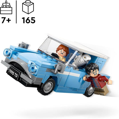 LEGO 76424 Harry Potter Fliegender Ford Anglia, baubares Spielzeug-Auto für Kinder