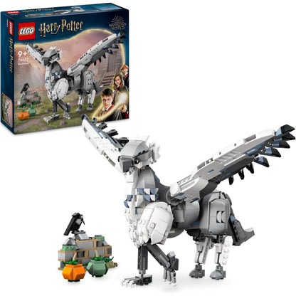 LEGO 76427 Harry Potter Hippogreif Seidenschnabel, Fabelwesen-Spielzeug zum Sammeln