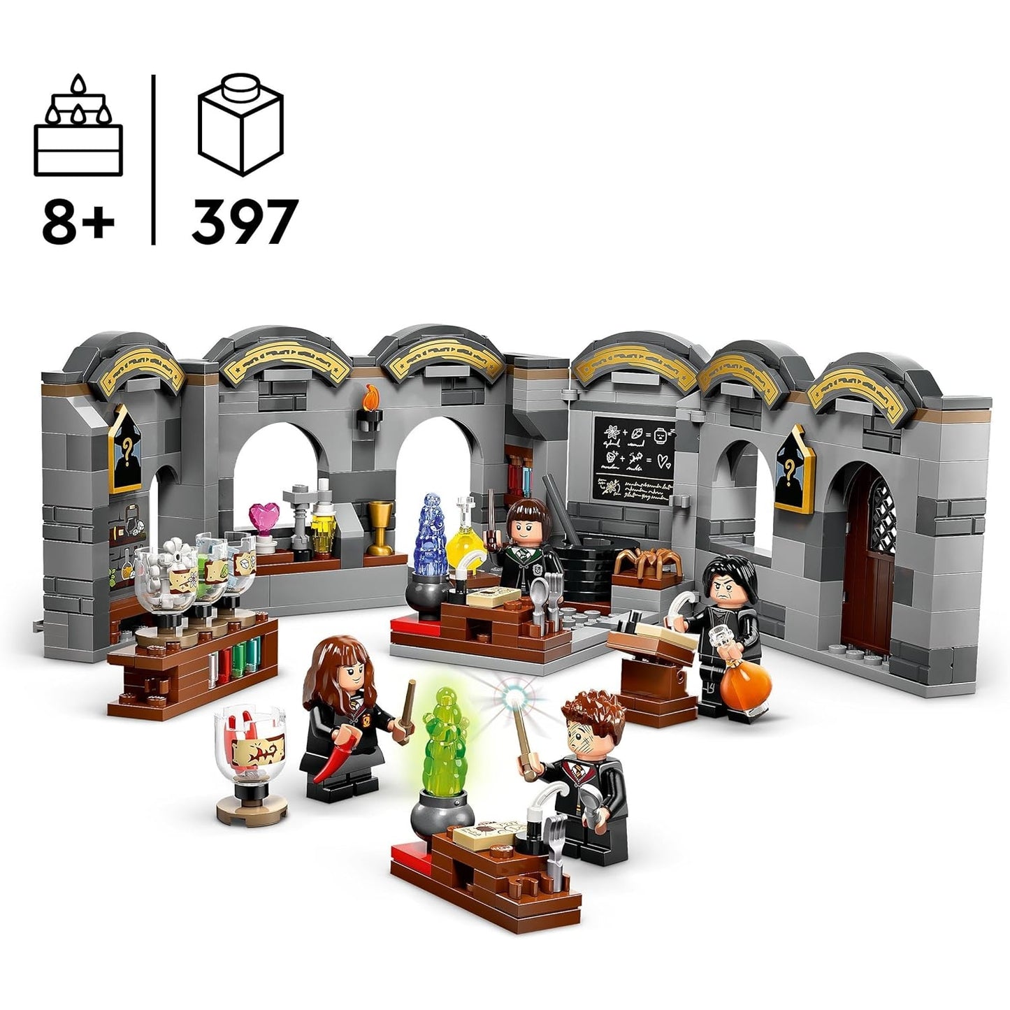 LEGO 76431 Harry Potter Schloss Hogwarts: Zaubertrankunterricht, Fantasy-Spielzeug