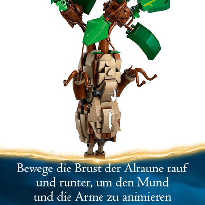 LEGO 76433 Harry Potter Zaubertrankpflanze: Alraune, Pflanzen-Spielzeug mit Topf