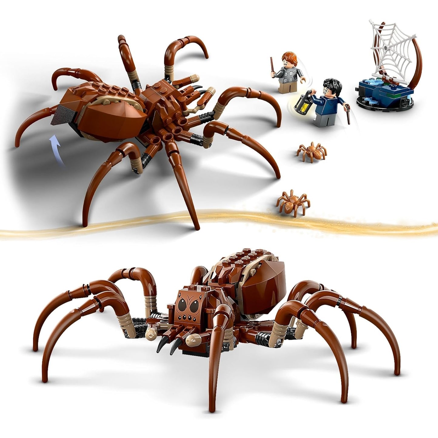 LEGO 76434 Harry Potter Aragog im Verbotenen Wald, Fantasy-Spielset mit Spinnen-Figur