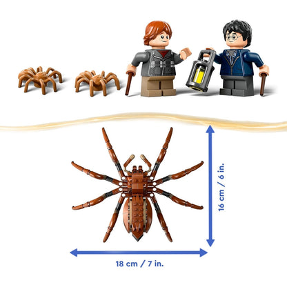 LEGO 76434 Harry Potter Aragog im Verbotenen Wald, Fantasy-Spielset mit Spinnen-Figur