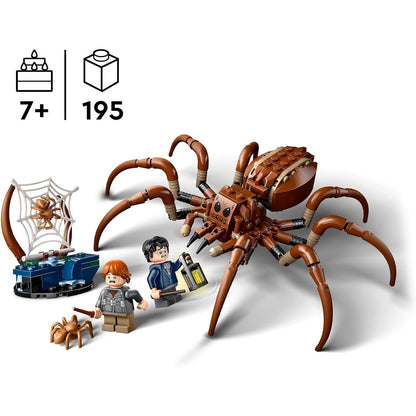 LEGO 76434 Harry Potter Aragog im Verbotenen Wald, Fantasy-Spielset mit Spinnen-Figur