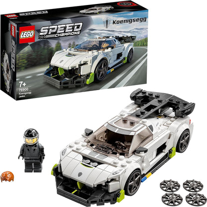 LEGO 76900 Speed Champions Koenigsegg Jesko Rennauto, Spielzeugauto, Modellauto zum selber Bauen