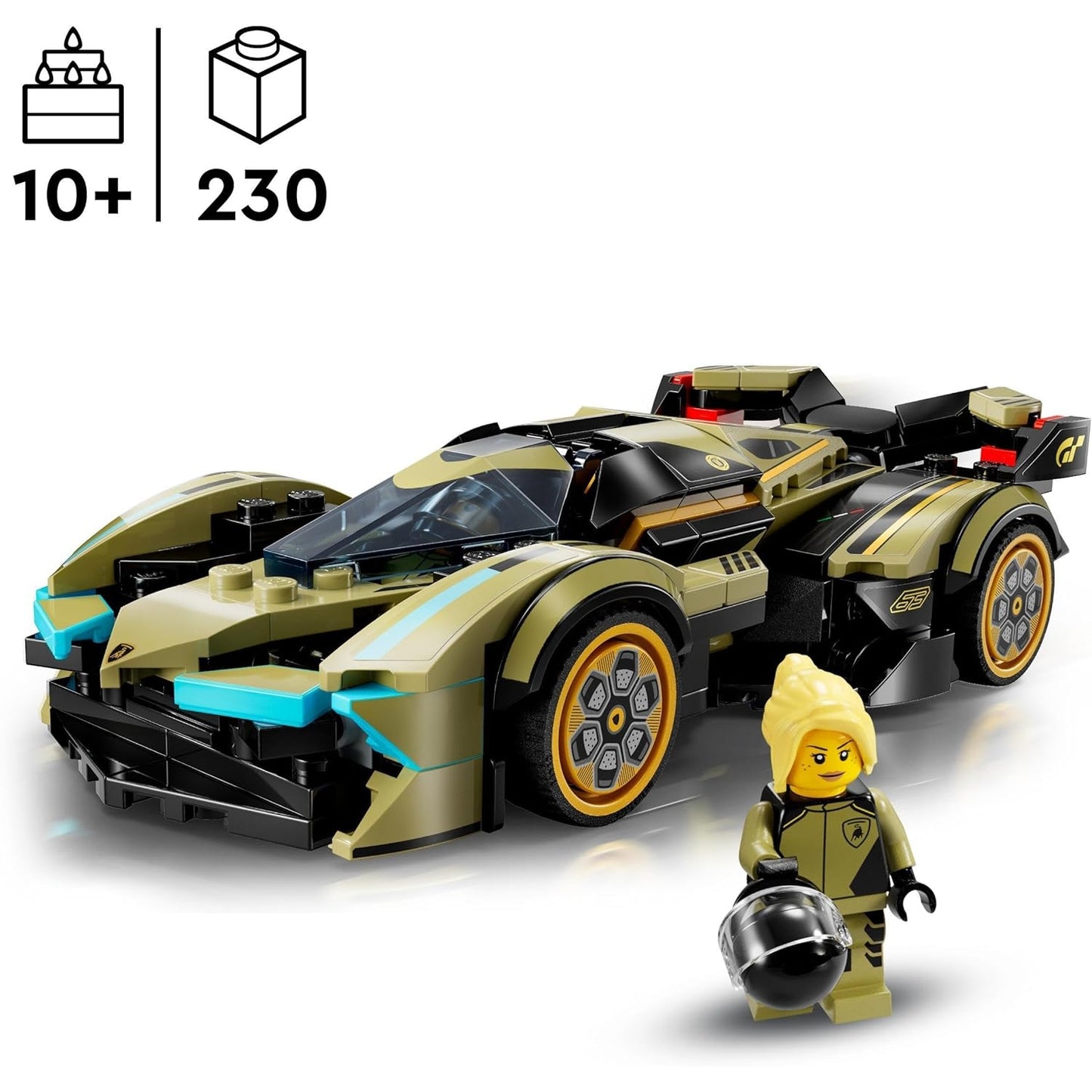 LEGO 76923 Speed Champions Lamborghini Lambo V12 Vision GT Supersportwagen