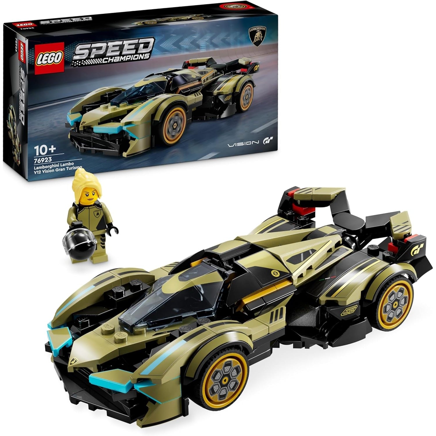 LEGO 76923 Speed Champions Lamborghini Lambo V12 Vision GT Supersportwagen