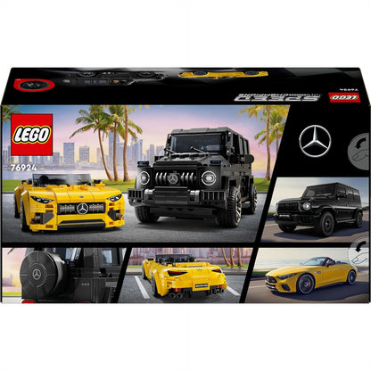 LEGO 76924 Speed Champions Mercedes-AMG G 63 & Mercedes-AMG SL 63 Spielzeug-Autos