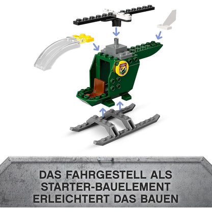 LEGO 76944 Jurassic World T. Rex Ausbruch Dinosaurier-Spielzeug ab 4 Jahren