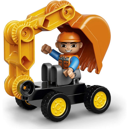 LEGO DUPLO 10812 - Bagger & Lastwagen | Kleinkind Spielzeug ab 2 Jahren