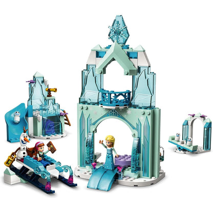 Lego 43194 Disney Princess Annas und Elsas Wintermärchen Eiskönigin-Spielzeug zum Bauen mit Schloss