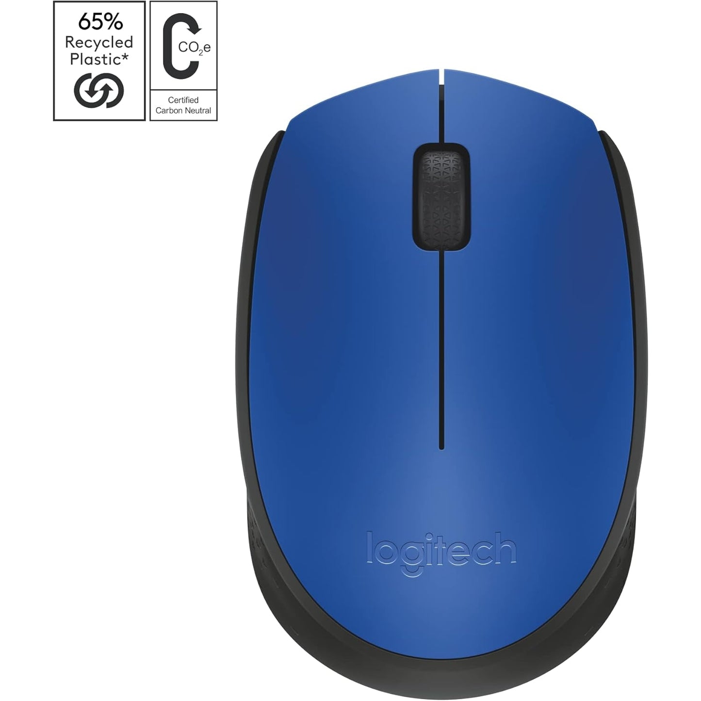 Logitech M171 Kabellose Maus, 2.4 GHz Verbindung via USB-Empfänger, Optischer Sensor, 12-Monate Akkulaufzeit