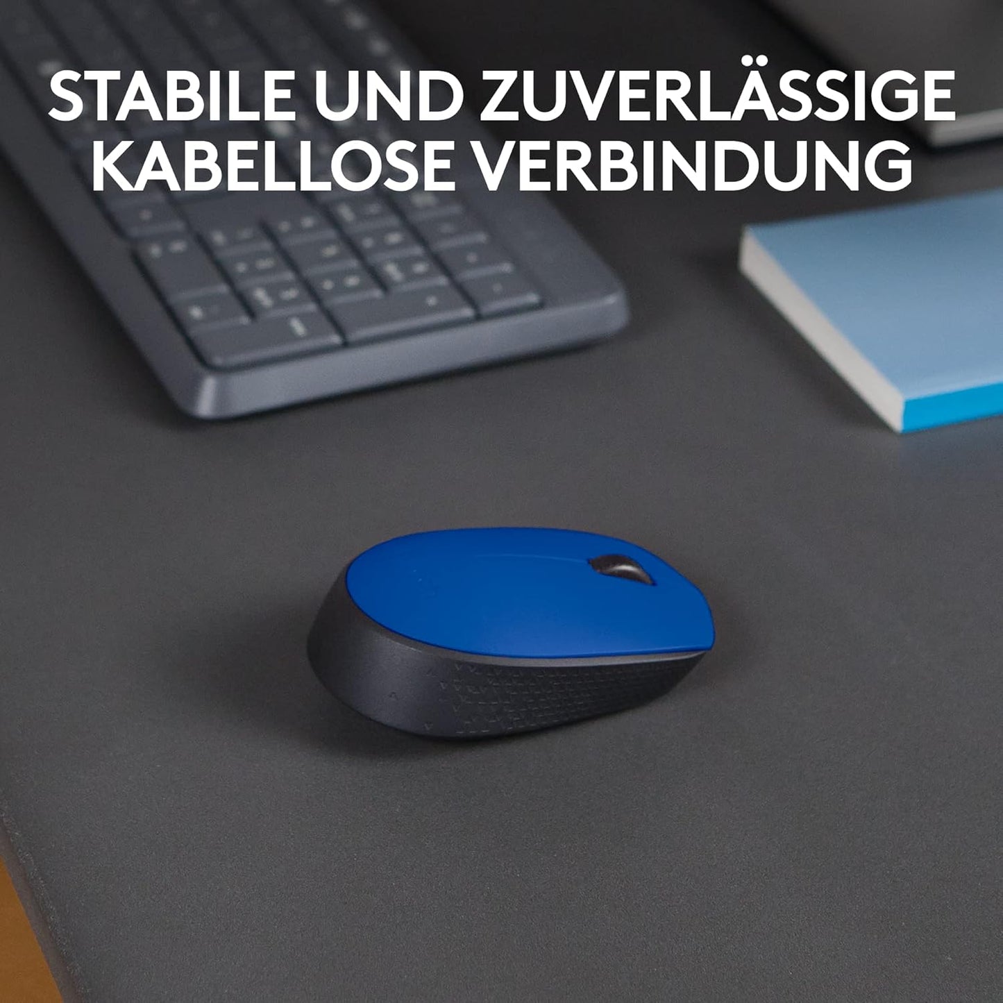 Logitech M171 Kabellose Maus, 2.4 GHz Verbindung via USB-Empfänger, Optischer Sensor, 12-Monate Akkulaufzeit