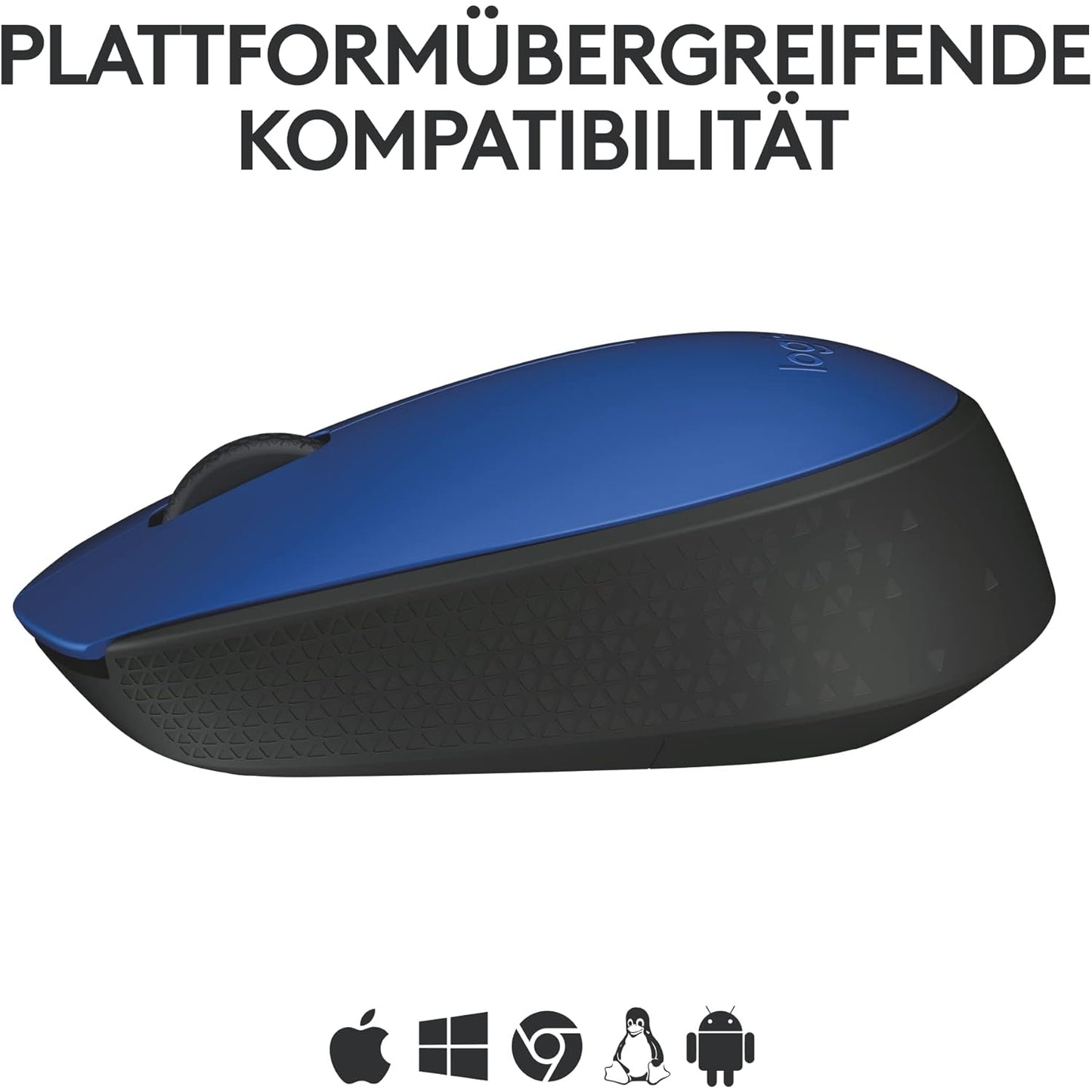 Logitech M171 Kabellose Maus, 2.4 GHz Verbindung via USB-Empfänger, Optischer Sensor, 12-Monate Akkulaufzeit