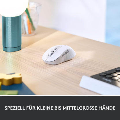 Logitech Signature M650 Kabellose Maus - für kleine bis mittelgroße Hände, 2-Jahres-Batterie, Leise Klicks