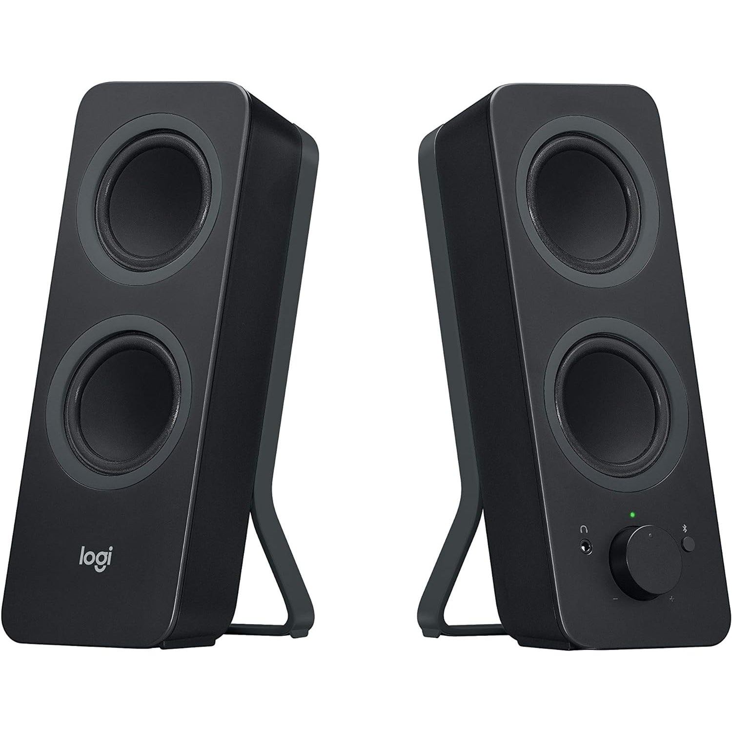 Logitech Z207 Kabellose PC-Lautsprecher, Bluetooth, Stereo Sound, 10 Watt Spitzenleistung