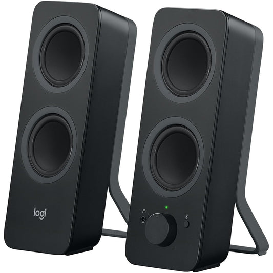 Logitech Z207 Kabellose PC-Lautsprecher, Bluetooth, Stereo Sound, 10 Watt Spitzenleistung