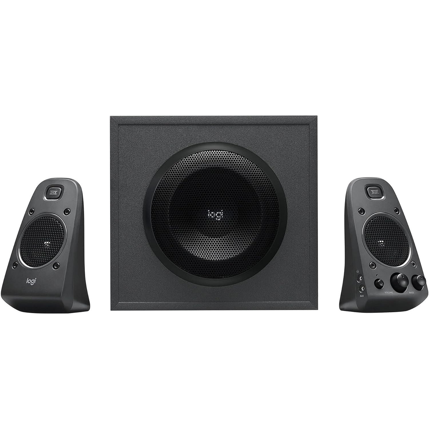 Logitech Z625 2.1 Lautsprecher-System mit Subwoofer, THX-zertifiziert, 400 Watt Spitzenleistung