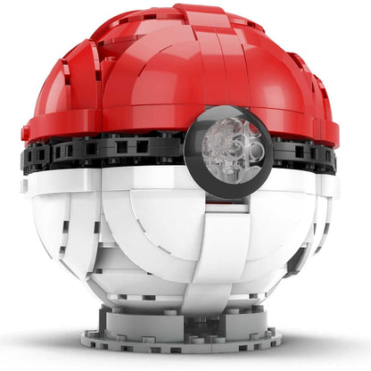 MEGA HBF53 Pokémon Jumbo Poké Ball-Bauset leuchtende Herausforderung mit 303 Bausteinen