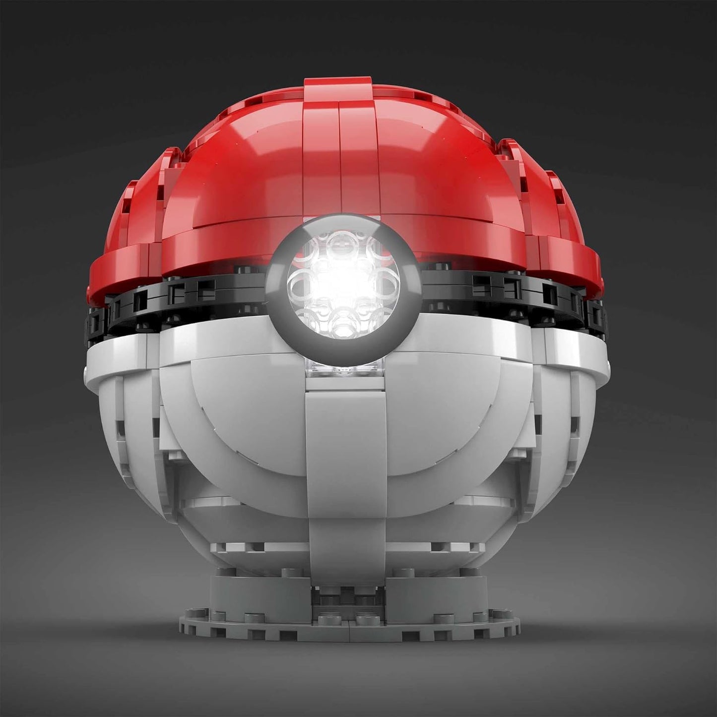 MEGA HBF53 Pokémon Jumbo Poké Ball-Bauset leuchtende Herausforderung mit 303 Bausteinen