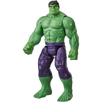 Marvel Avengers Titan Hero Series Blast Gear Deluxe Hulk Action Figure, 30-cm Toy