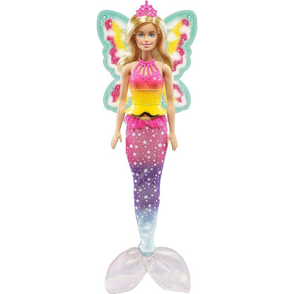 Mattel Barbie FJD08 Dreamtopia Regenbogen-Königreich 3-in-1 Fantasie Puppe Geschenkset