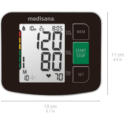 Medisana BU 516 Oberarm-Blutdruckmessgerät präzise Blutdruck und Pulsmessung mit Speicherfunktion