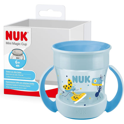 NUK Mini Magic Cup Trinklernbecher | 360°-Trinkrand | ab 6 Monaten | BPA-frei | 160 ml