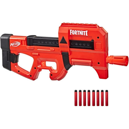 Nerf Fortnite Compact SMG motorisierter Blaster, Ultrarot-Tarnung, 8-Dart Magazin, 8 Elite Darts