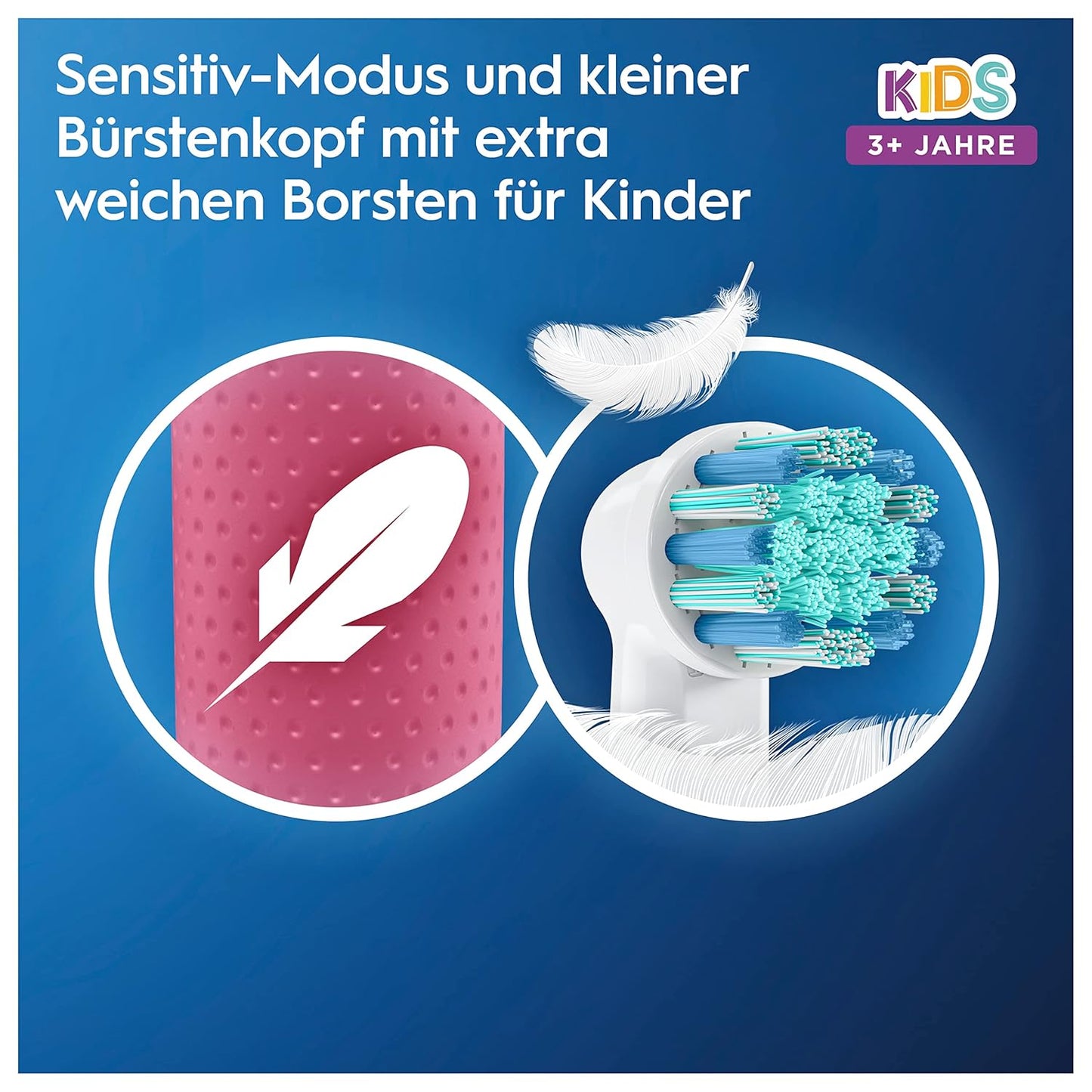 Oral-B Kids Princess Elektrische Zahnbürste/Electric Toothbrush für Kinder ab 3 Jahren, 2 Putzmodi