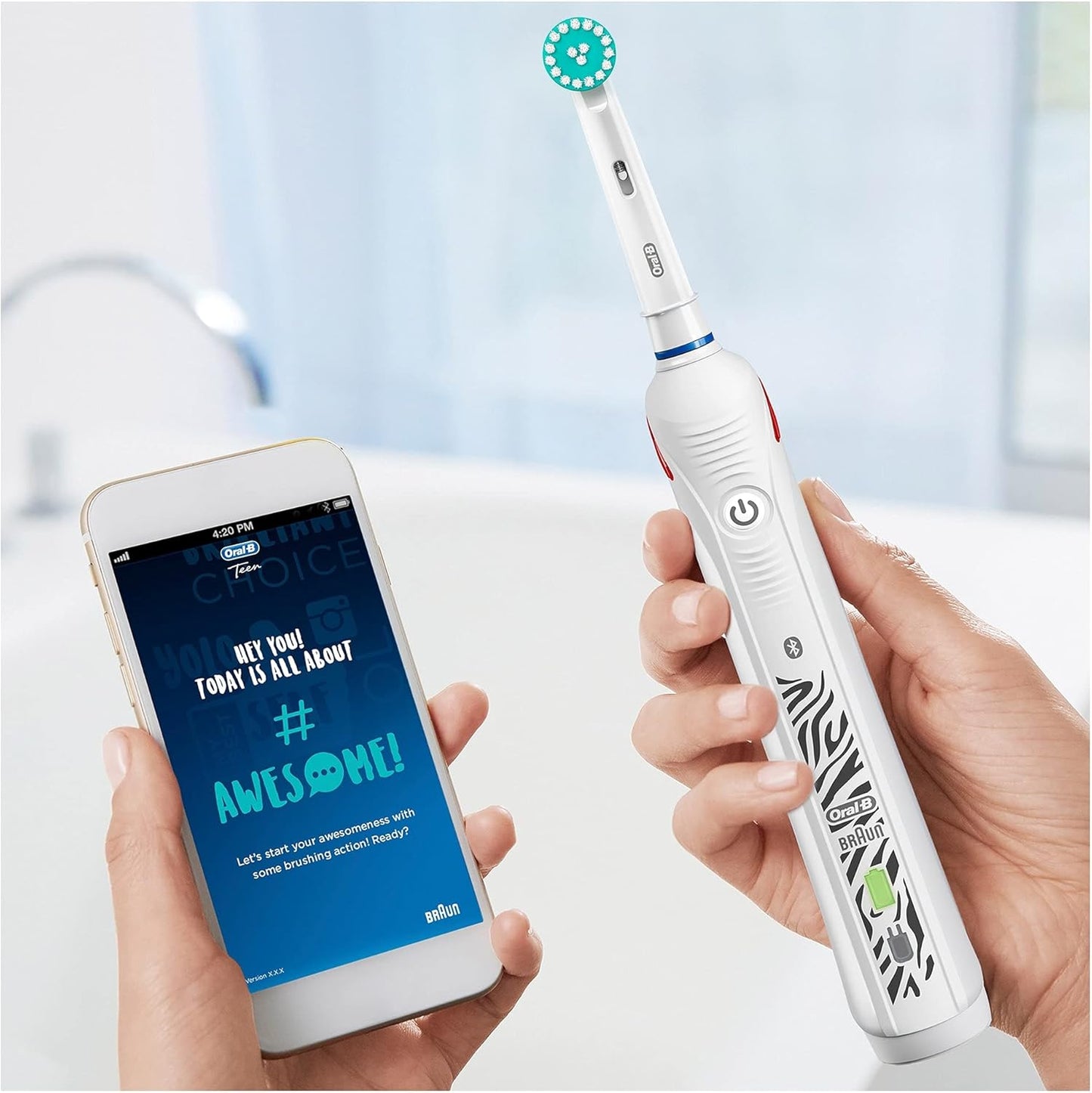 Oral-B Ortho Care Essentials Aufsteckbürsten für elektrische Zahnbürste, für Zahnspangen, mit extra Interspace Aufsteckbürste