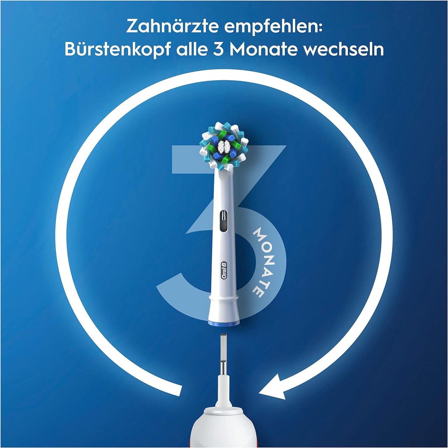 Oral-B PRO 1 750 Black Edition Elektrische Zahnbürste/Electric Toothbrush für eine gründliche Zahnreinigung