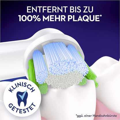 Oral-B Precision Clean Aufsteckbürsten für elektrische Zahnbürste, 10 Stück, mit CleanMaximiser-Borsten