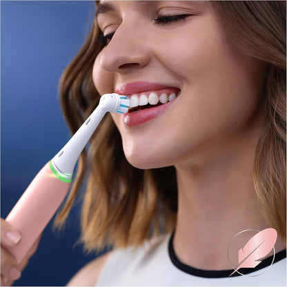 Oral-B iO Sanfte Reinigung Aufsteckbürsten für elektrische Zahnbürste 6 Stück sanfte Zahnreinigung